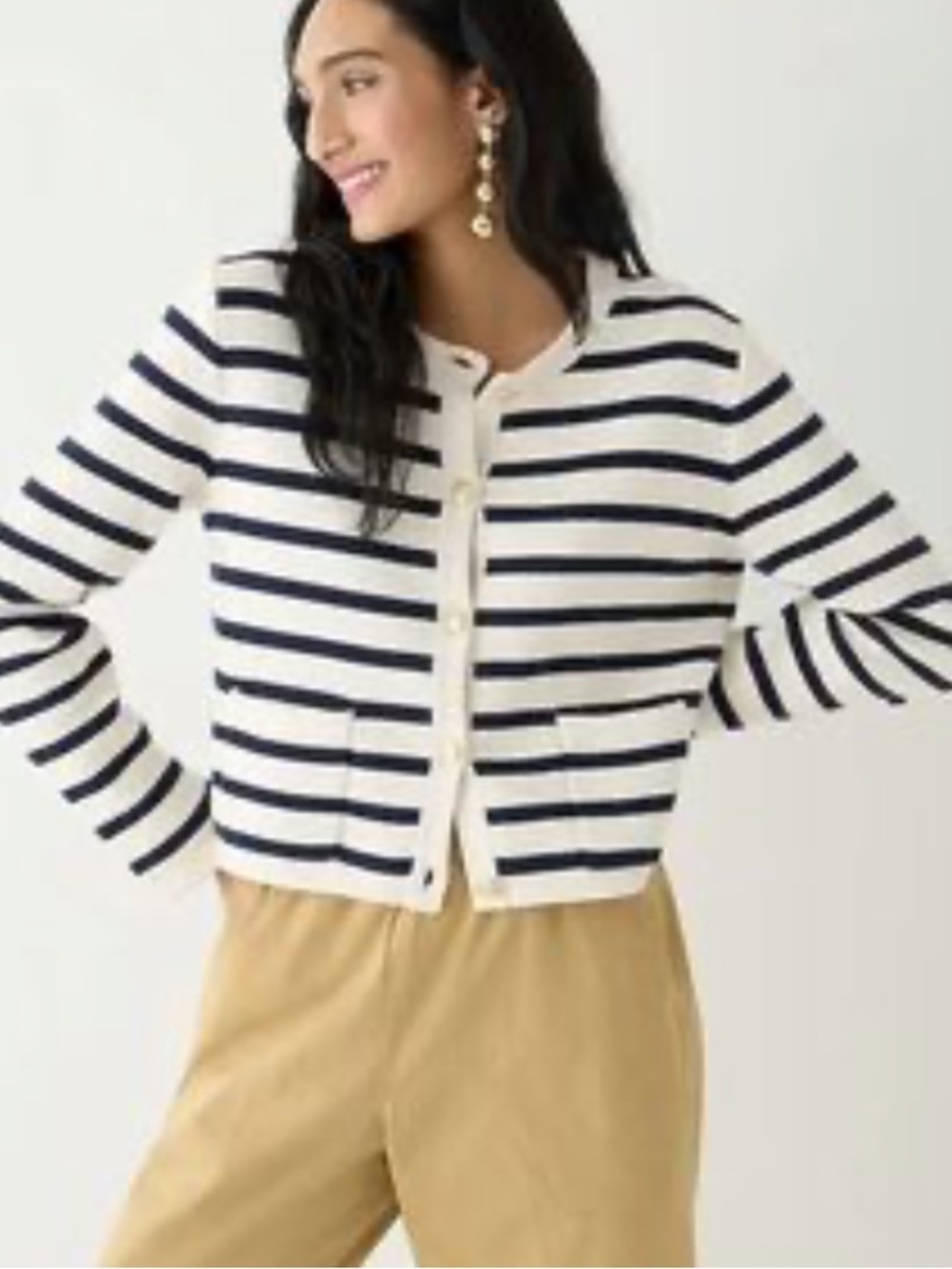 J. Crew Emilie Sweater Lady Jacket in Size Small